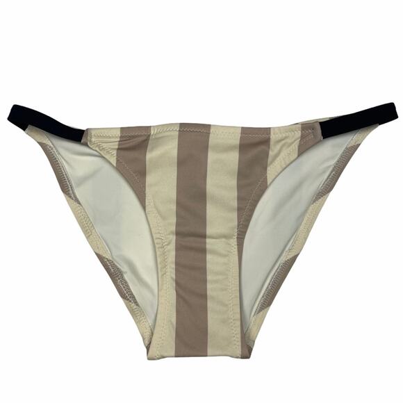 Solid & Striped The Morgan Bikini Bottom Nude Tan Strip Size XS - Picture 7 of 7
